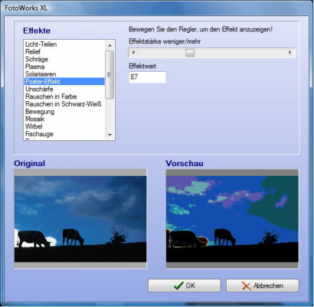 Programm Fotobearbeitung und Fotobearbeitung Software